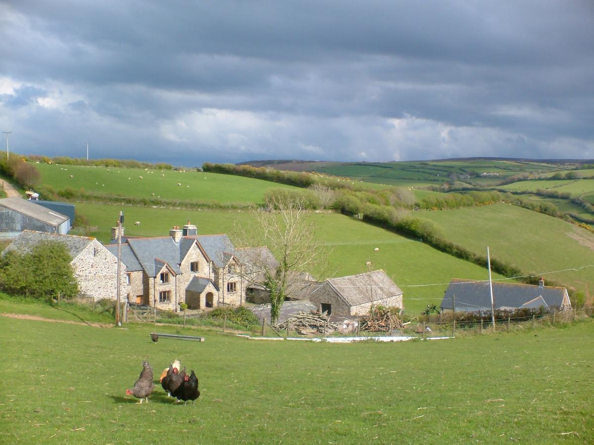 مبيت وإفطار لينتون Coombe Farm المظهر الخارجي الصورة